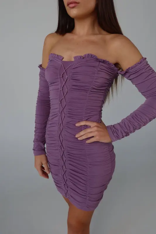 Brenna OTS Bodycon Dress