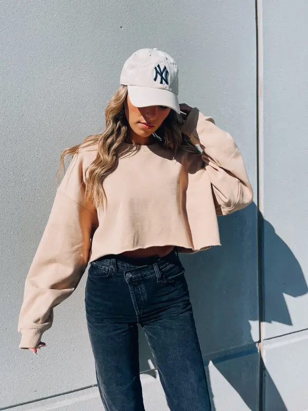 Arya Crop Sweatshirt