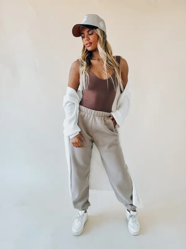 Karla Seamless Bodysuit in Chocolate